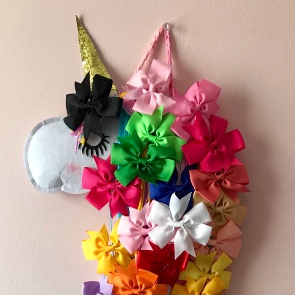 Unicorn Hair Accessory Wall Display Organizer - Picture 8 of 13